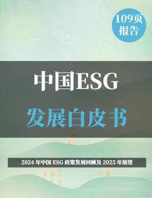 干货|中国ESG趋势的底层逻辑是什么