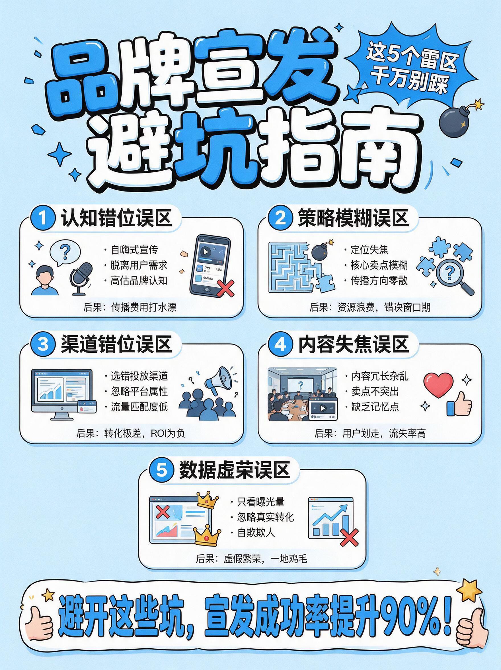 品牌焕新数字传播避坑指南：这5个错误千万别犯