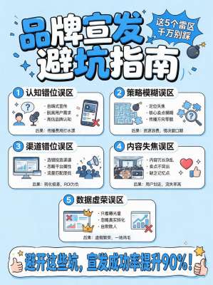 品牌焕新数字传播避坑指南：这5个错误千万别犯